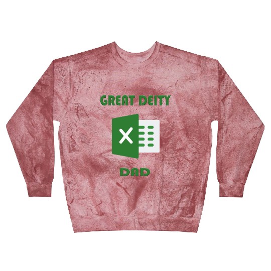 Great deity excel dad Blast Sweatshirts