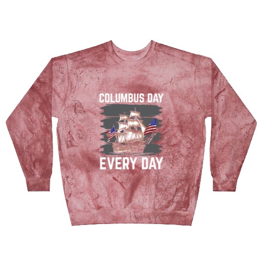 Christopher Columbus Italian American Columbus Day Blast Sweatshirts