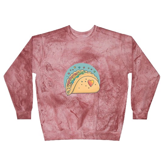 Taco-Lover I Love Tacos Heart Spicy Foodie Blast Sweatshirts