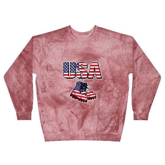 God bless America the land of the free Blast Sweatshirts