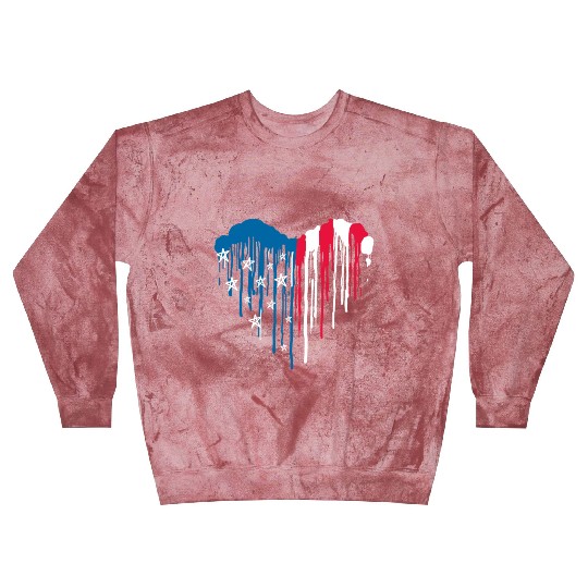 "USA: Land of the Free, Home of the Brave" Blast Sweatshirts