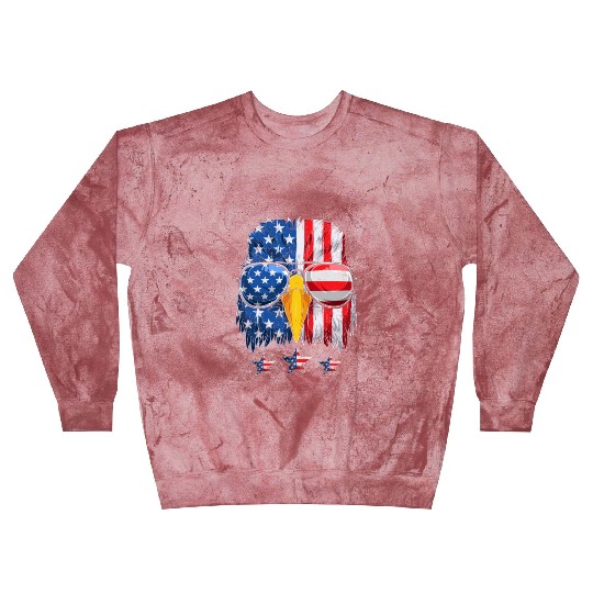 Patriots America Ealge Stars and Stripes US Pride Blast Sweatshirts