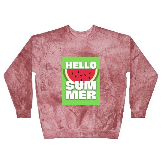 WATERMELON | HELLO SUMMER Blast Sweatshirts