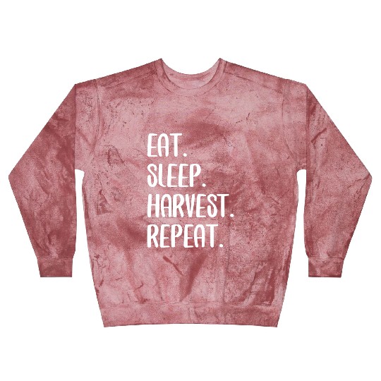 Eat Sleep Harvest Rebeat Blast Sweatshirts