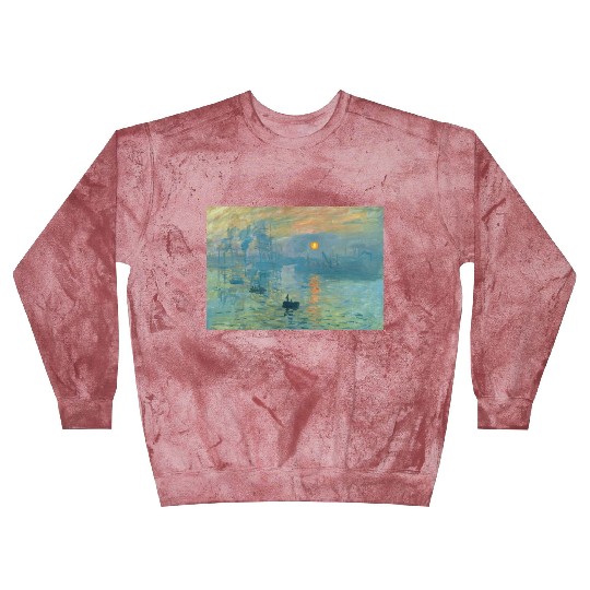 Bitcoin Coin-Crypto Painting Blast Sweatshirts