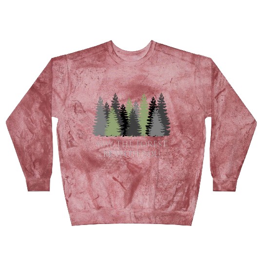 May The Forest Be With You Blast Sweatshirts