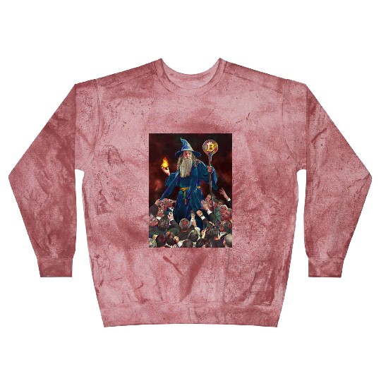 The Power Of Bitcoin Blast Sweatshirts