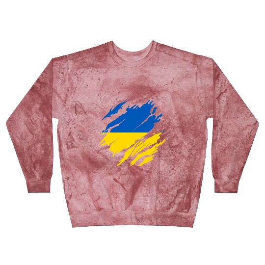 Ukrainian Flag Ukraine Blast Sweatshirts
