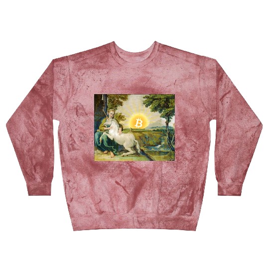 Bitcoin Unicorn Blast Sweatshirts