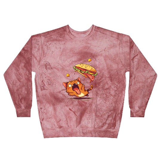 Cat and Taco A Perfectly Delicious Pair Blast Sweatshirts
