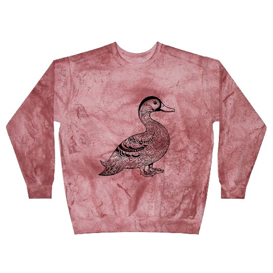 Duck Bird Nature Pond Blast Sweatshirts