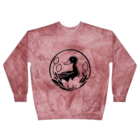 Duck Bird Nature Pond Blast Sweatshirts