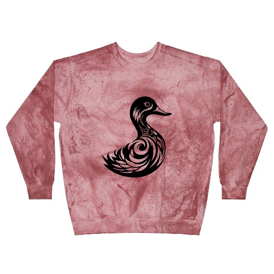 Duck Bird Nature Pond Blast Sweatshirts