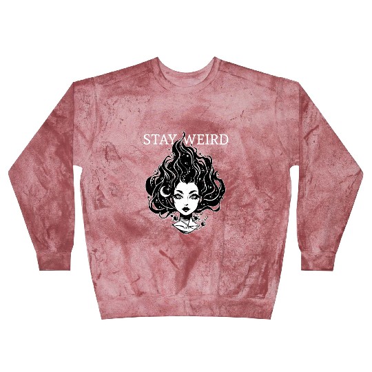 Stay Weird - Moonchild Girl Blast Sweatshirts