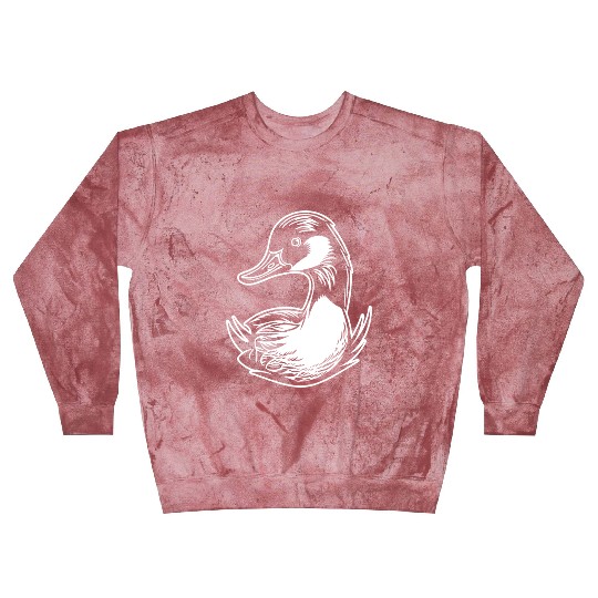 Duck Bird Nature Pond Blast Sweatshirts