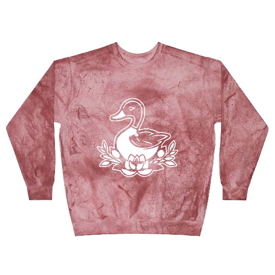 Duck Bird Nature Pond Blast Sweatshirts