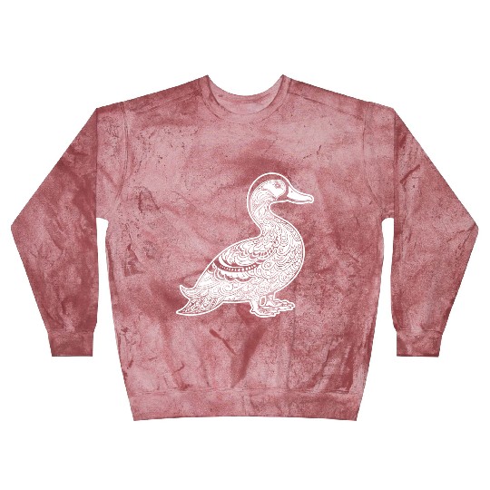 Duck Bird Nature Pond Blast Sweatshirts