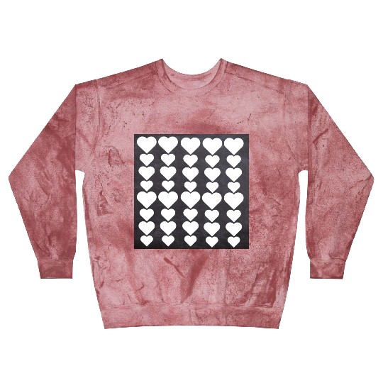 A heart shap Blast Sweatshirts