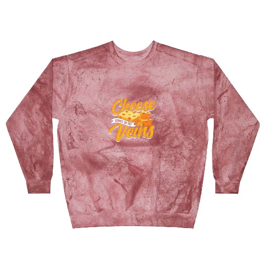 Cheese runs in my veins - Cheese Blast Sweatshirts