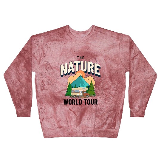 Rv World Tour Nature Is Calling Blast Sweatshirts