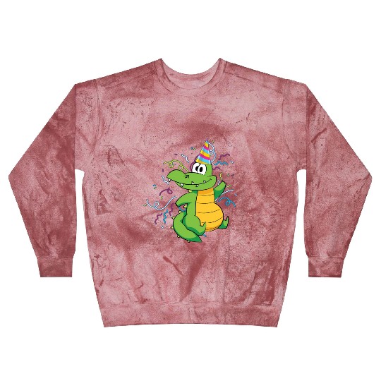 Alligator Party Reptile Animal Crocodile Blast Sweatshirts