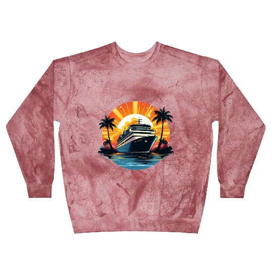 Cruise Ship, Family Vacation, cruise, travel Blast Sweatshirts
