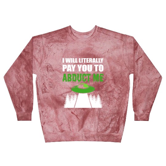 Abduct Me Joker Gift Blast Sweatshirts