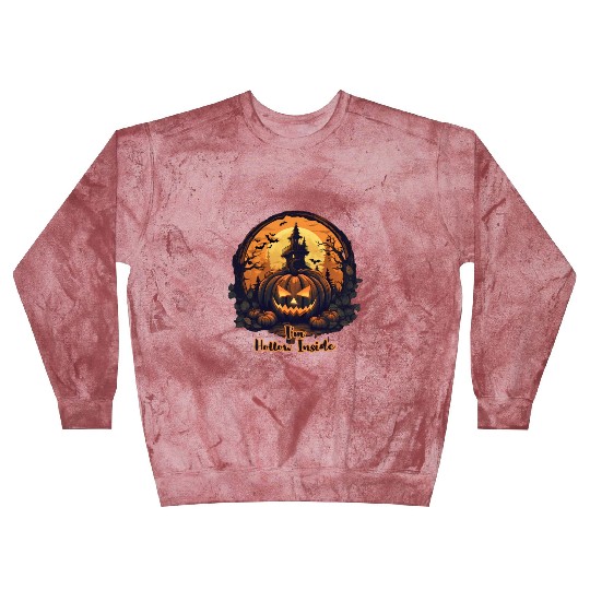 Pumpkin I'm Hollow Inside Blast Sweatshirts