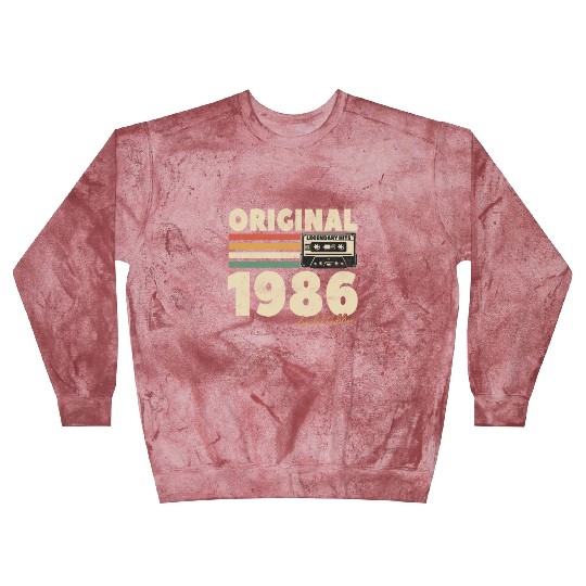 Vintage 1986 Birthday Gift Blast Sweatshirts