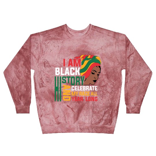 I am Black History Black History month tumblr Blast Sweatshirts