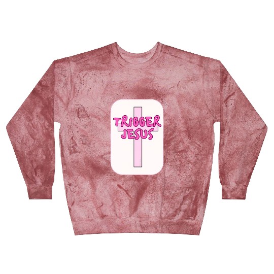 Trigger Jesus Affirmation By Abby Anime(c) Blast Sweatshirts