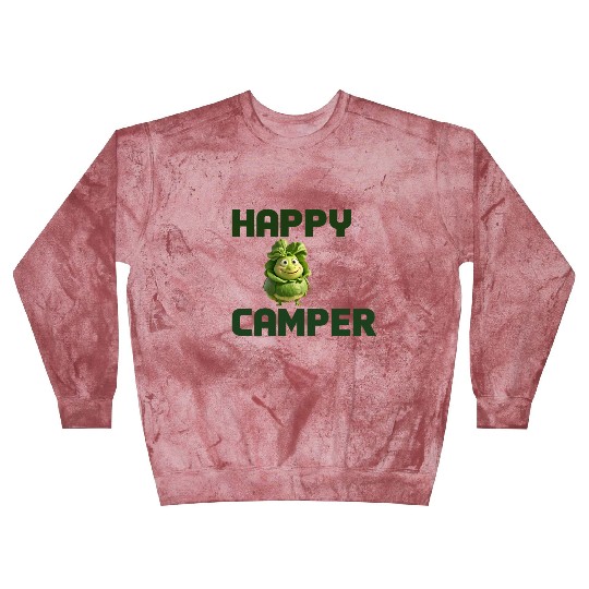 happy camper Blast Sweatshirts