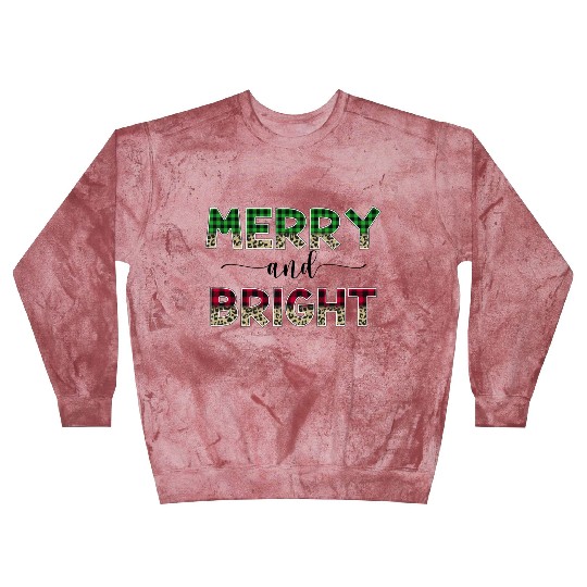 Merry and Bright Christmas Blast Sweatshirts