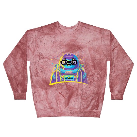 Astro Sloth Blast Sweatshirts