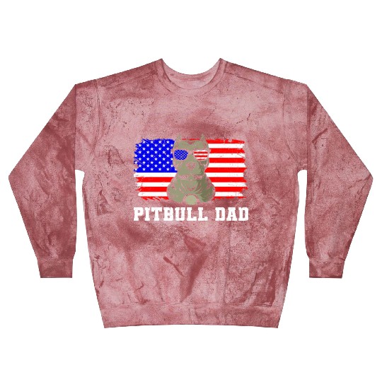 Pitbull Dad Blast Sweatshirts