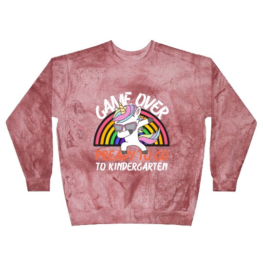 Game over ready to go to kindergarten Blast Sweatshirts