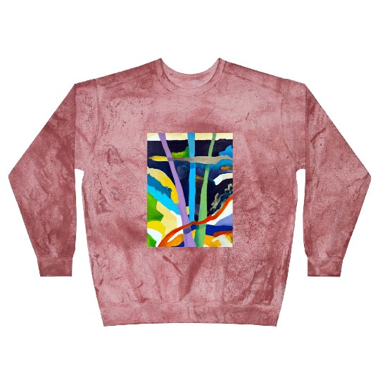 Nature inspired Abstract Trees Blast Sweatshirts