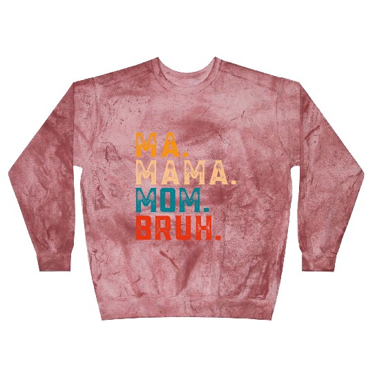 Mama Mommy Mom Bruh Blast Sweatshirts Women Mama Tanks.