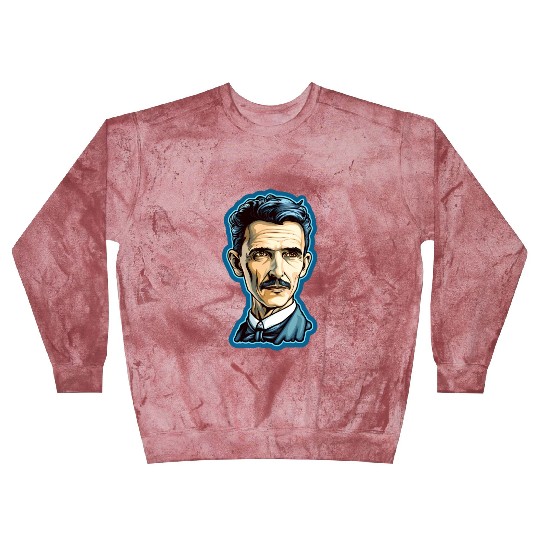 Nikola Tesla Physics Nerd Geek Blast Sweatshirts