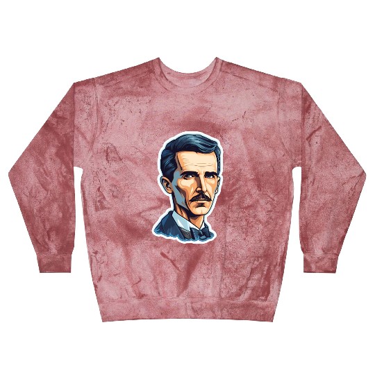 Nikola Tesla Physics Geek Nerd Blast Sweatshirts