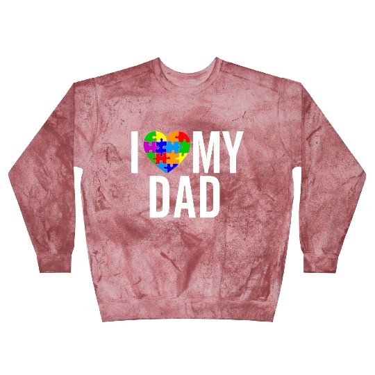 I Love My DAD Blast Sweatshirts