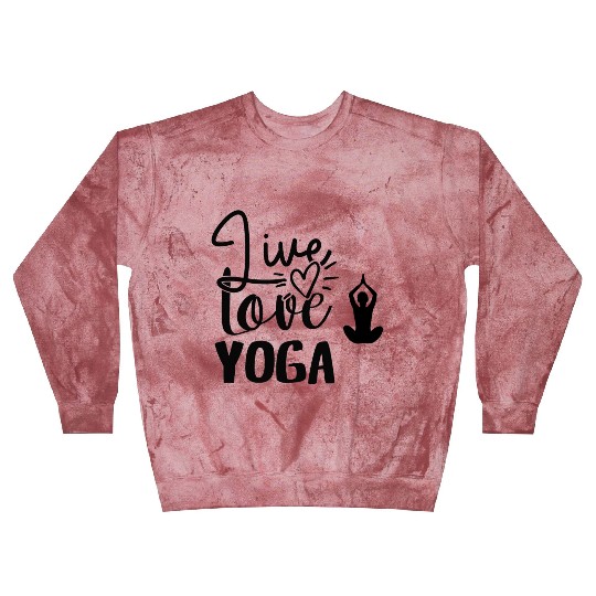 Live Love Yoga Blast Sweatshirts