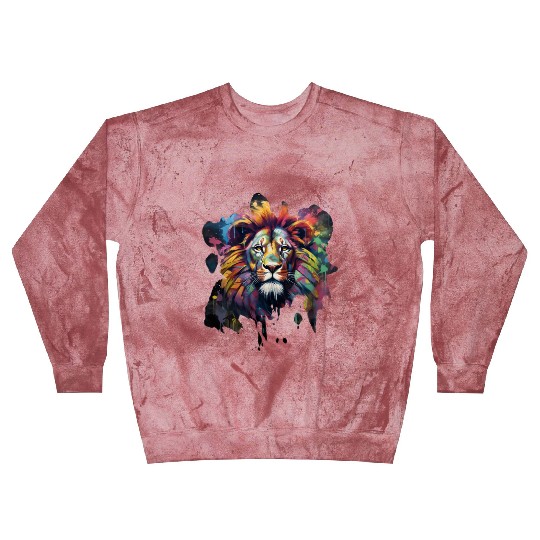 Graffiti Style Lion | Lion Lovers Blast Sweatshirts