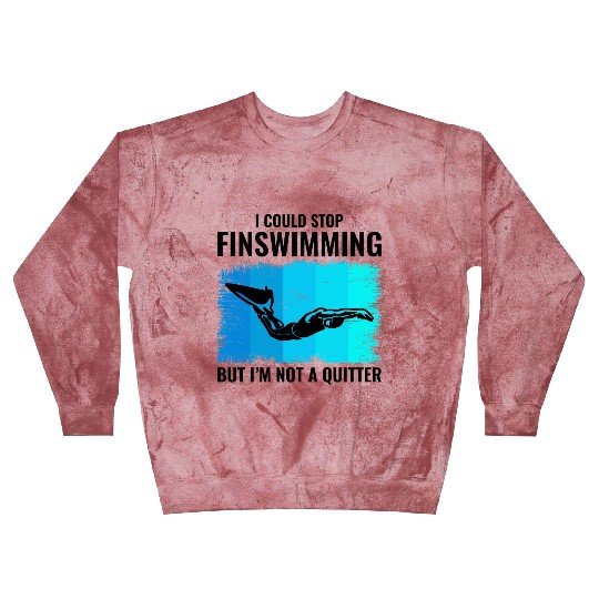 Finswimming Fin Swimming Swimmer Swim Water sport Blast Sweatshirts