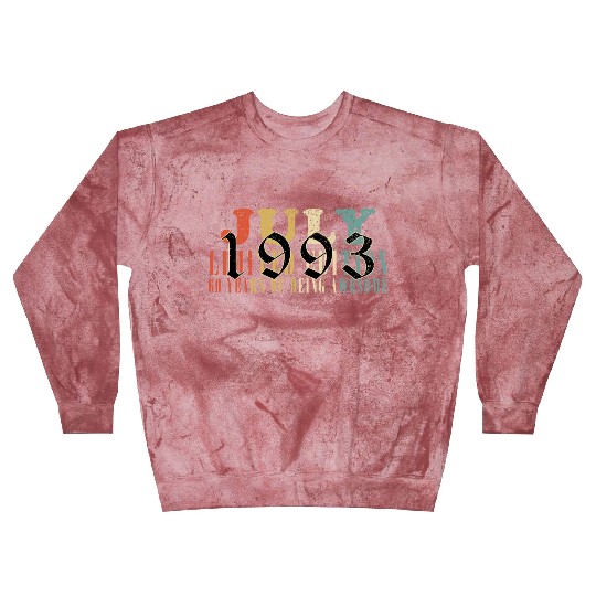 July 1993 Anniversary July 1993 July Blast Sweatshirts