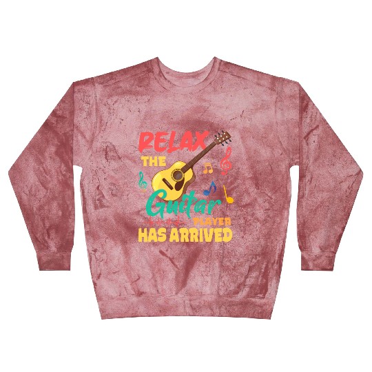 Relax The Guitar Player Guitarist Guitar Lover Blast Sweatshirts
