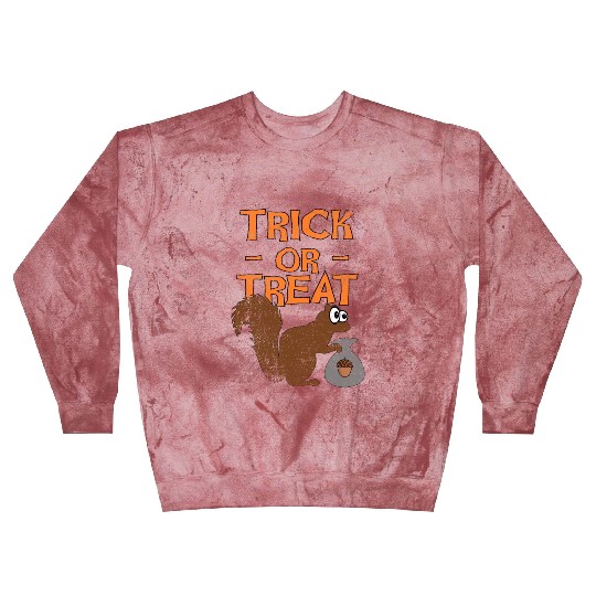 Halloween Squirrel Trick Or Treat Blast Sweatshirts