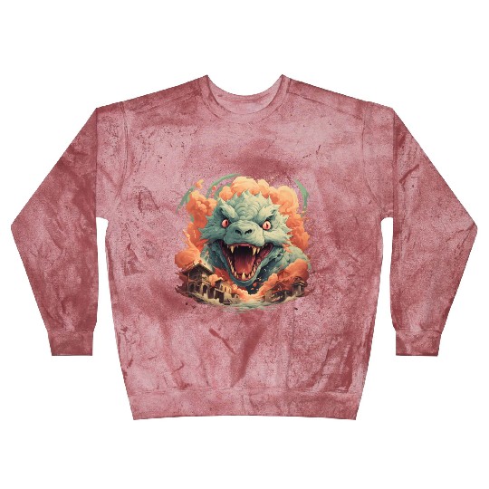 Kaiju: Cityscape Destructor Blast Sweatshirts