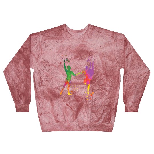 Ballet Dance Couple Woman Ballerina Blast Sweatshirts