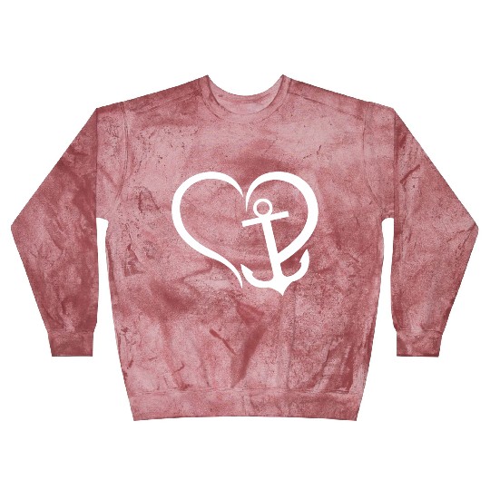 Preppy Nautical Anchor For Sailors Boaters Blast Sweatshirts